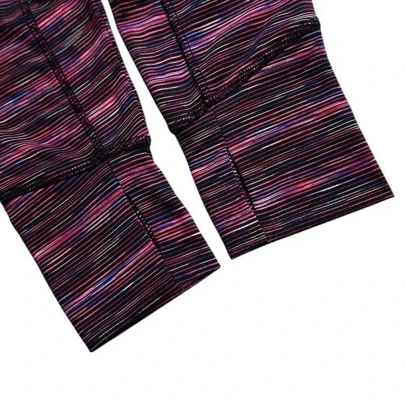 RBX Hoodie Women M Pink Purple Polyester Spandex Space Dye Full Zip Activewear - Picture 10 of 16